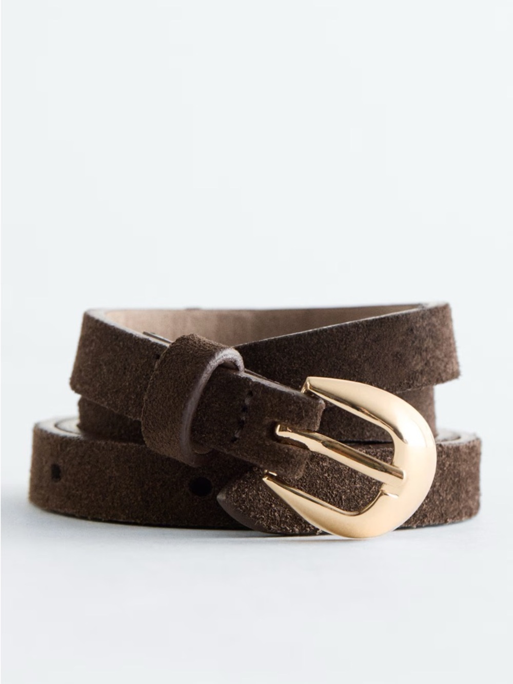 & other stories CRESCENT-BUCKLE SLIM BELT